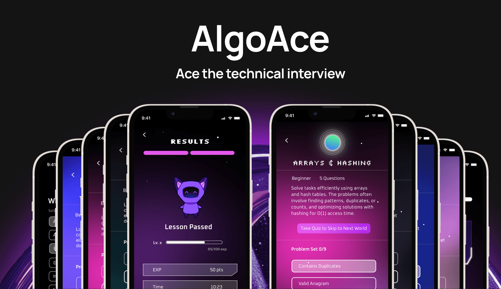 AlgoAce project screenshot