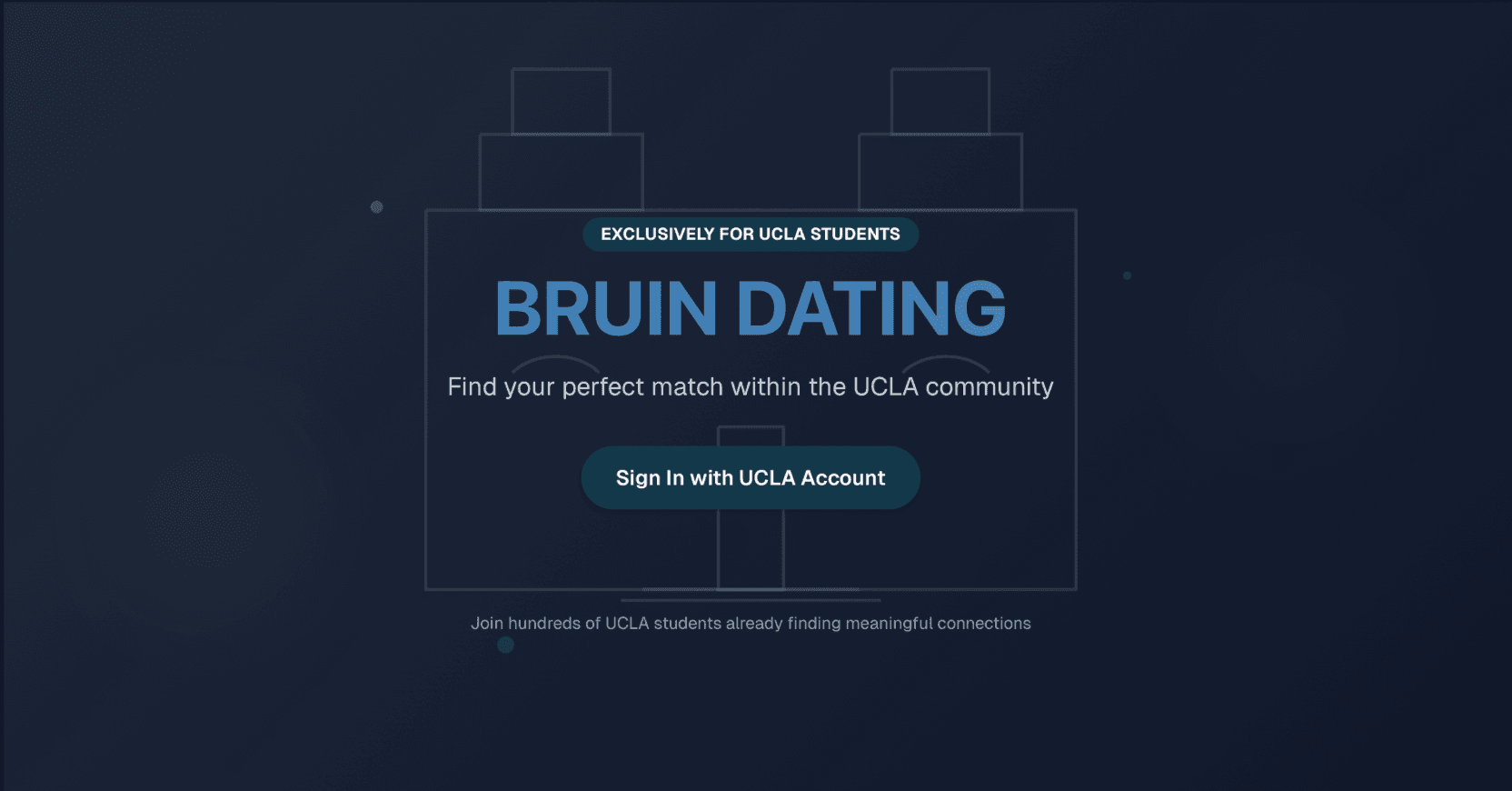 Bruin Dating project screenshot
